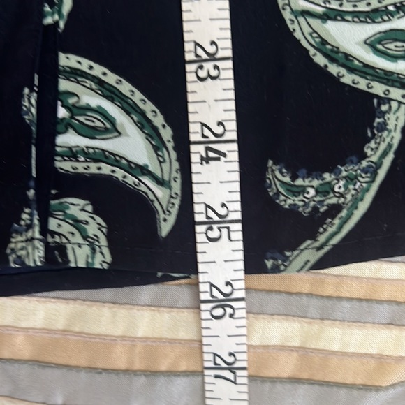 πΉRight blend of classy & Special Printed women dress buttons down size PM - Picture 10 of 13